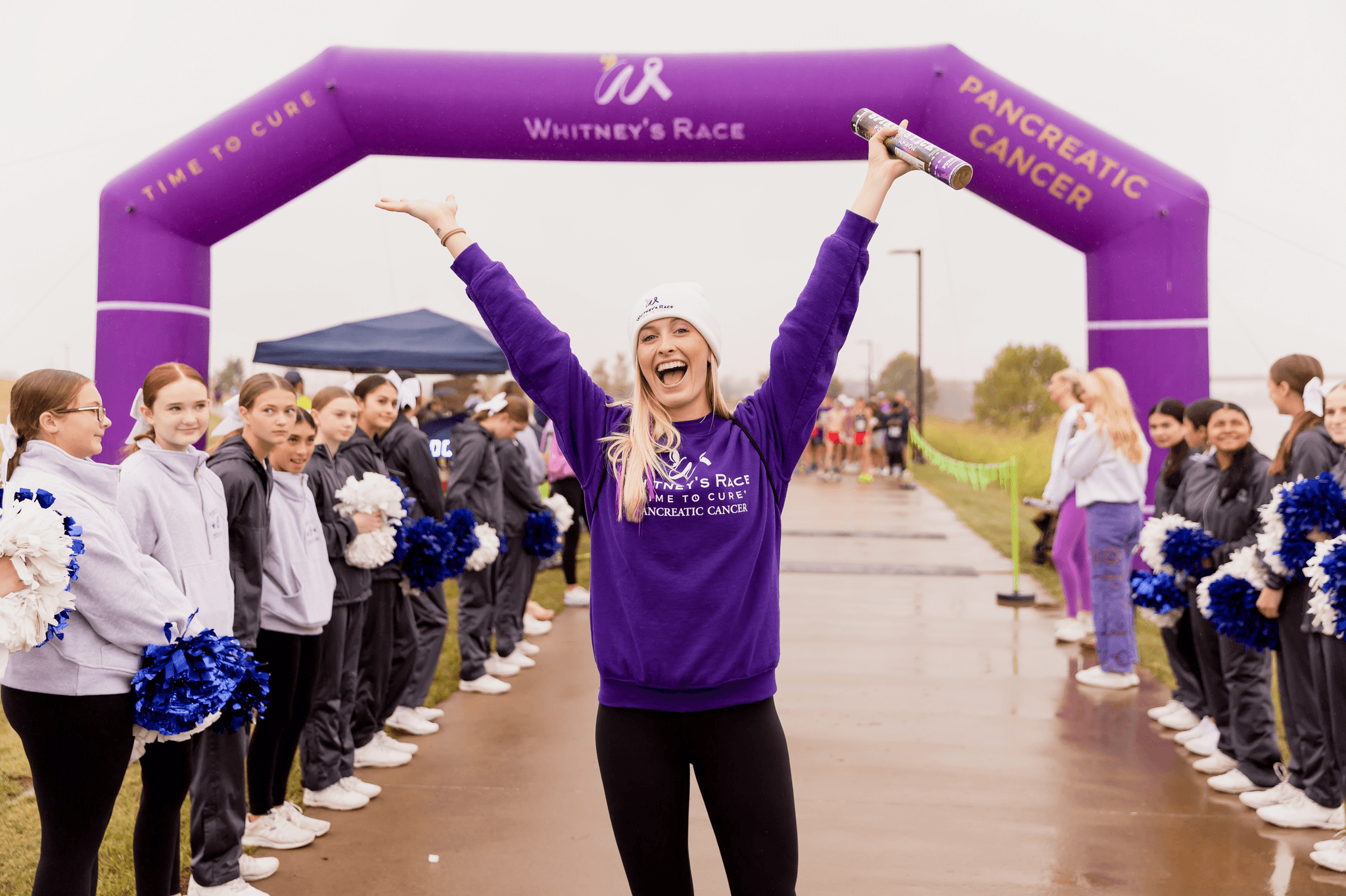Whitney's Race celebration