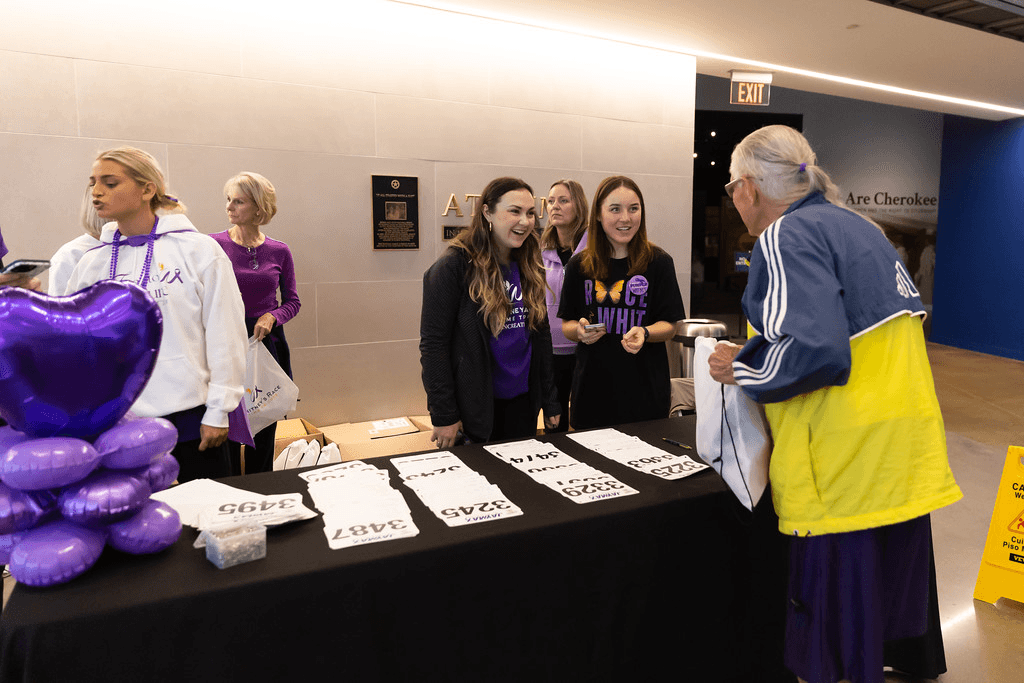 Whitney’s Race volunteers and community