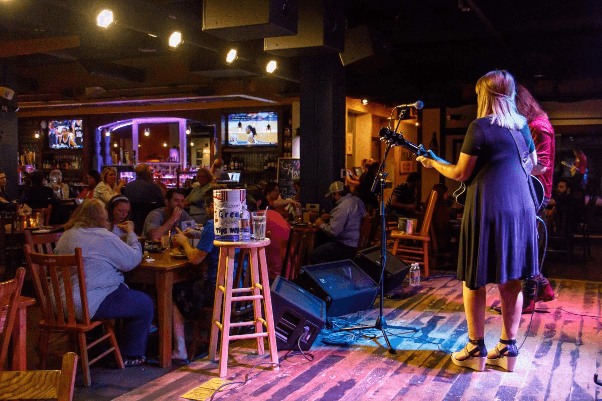 Community fundraiser event benefiting pancreatic cancer research