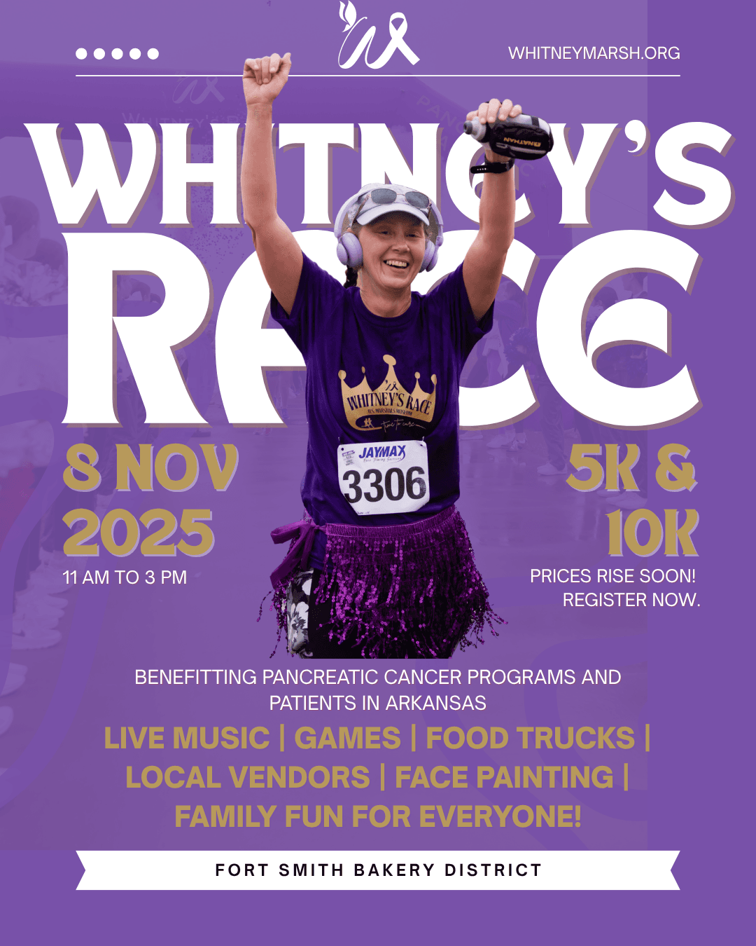 Whitney’s Race 2025 Is 7 Weeks Away!